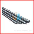 Single mixing screw barrel for extruder